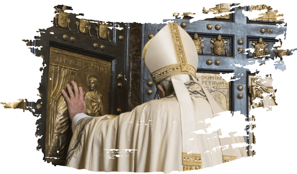 Melewati Pintu Suci di Vatikan